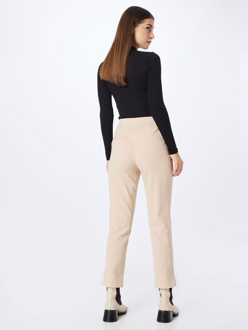 PATRIZIA PEPE Regular Pleated Pants in Beige