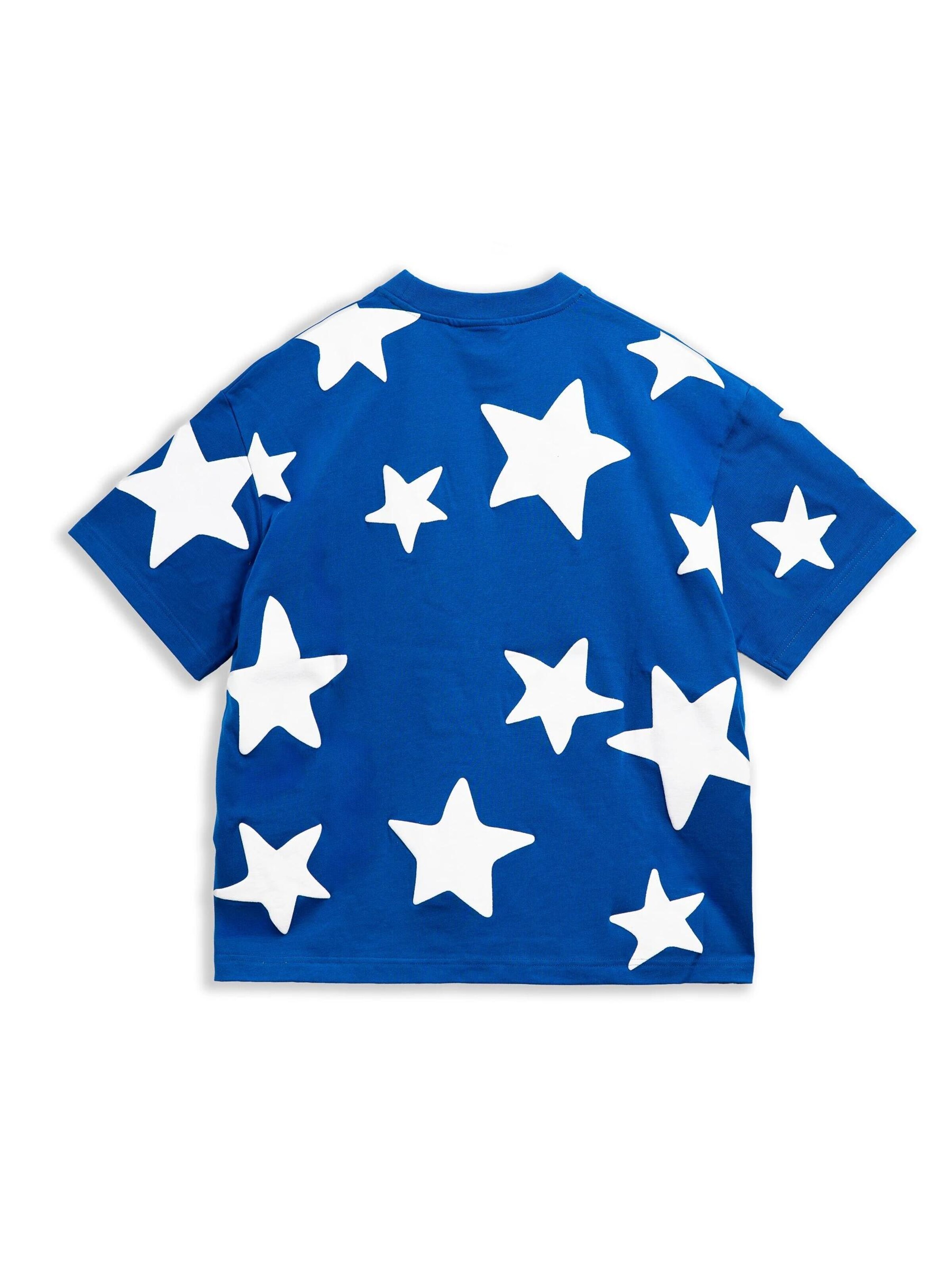 OVER STREET - Camiseta 'Camiseta royal falling stars oversized tee' en azul