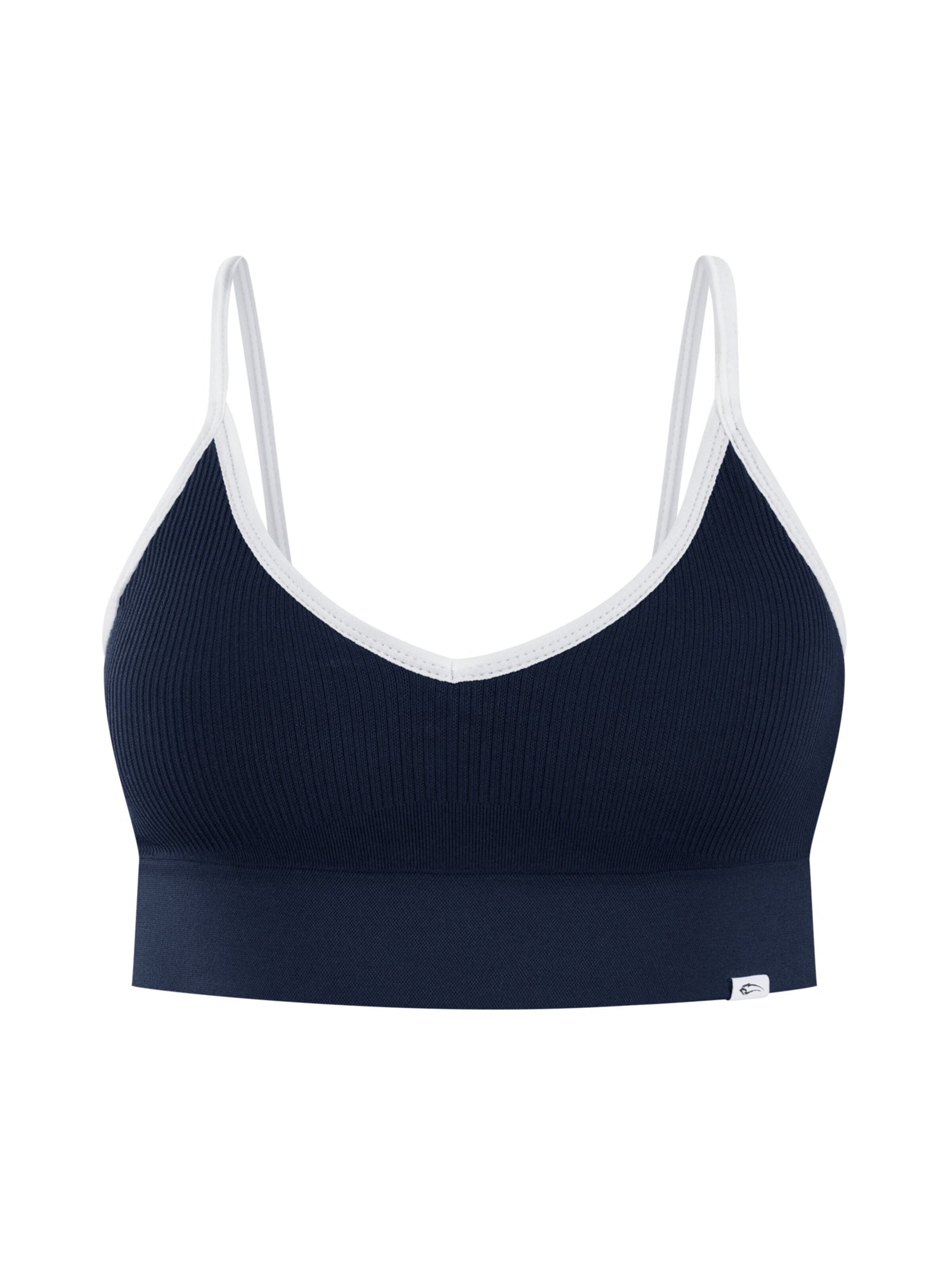 Smilodox Sporttop in Blauw: voorkant