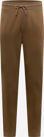 BOSS Tapered Pants 'Sestart 1' in Green: front