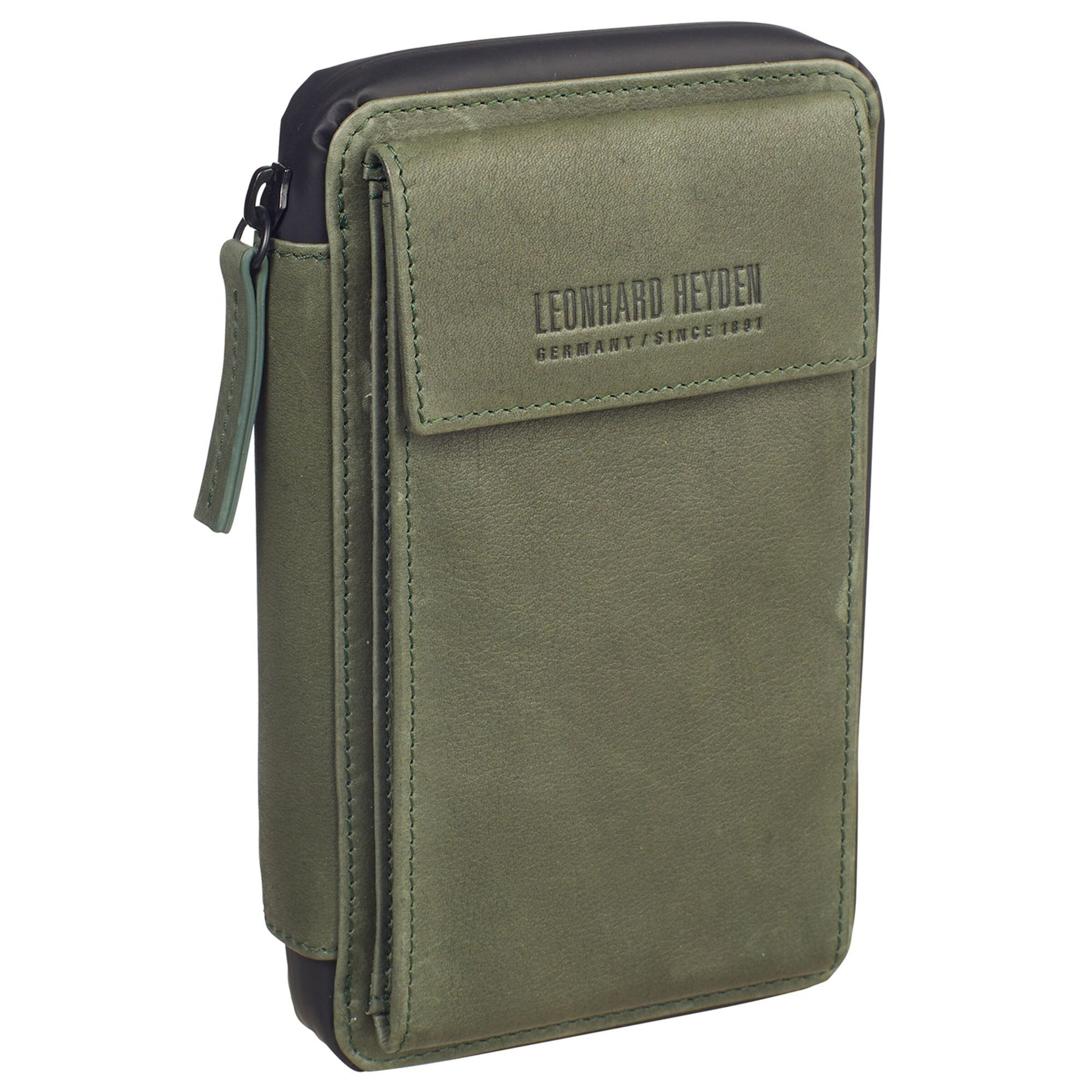 LEONHARD HEYDEN Smartphone case in Green: front