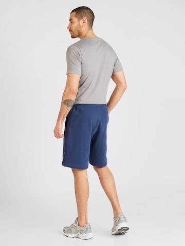 new balance Lużny krój Spodnie w kolorze niebieski