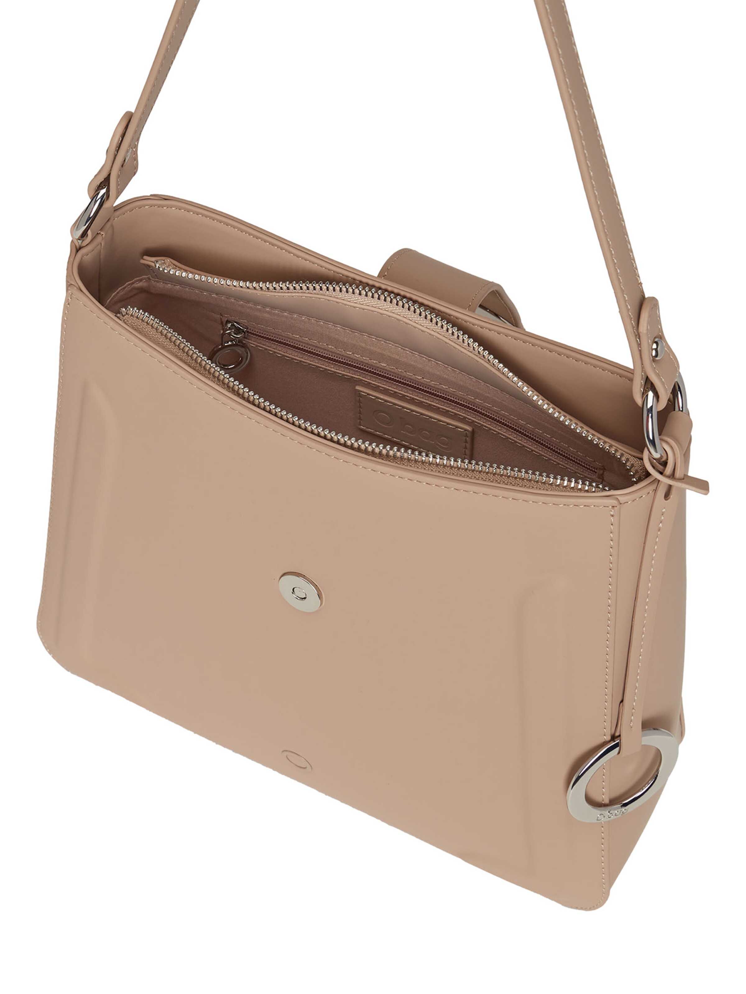 O bag Shoulder Bag in Beige