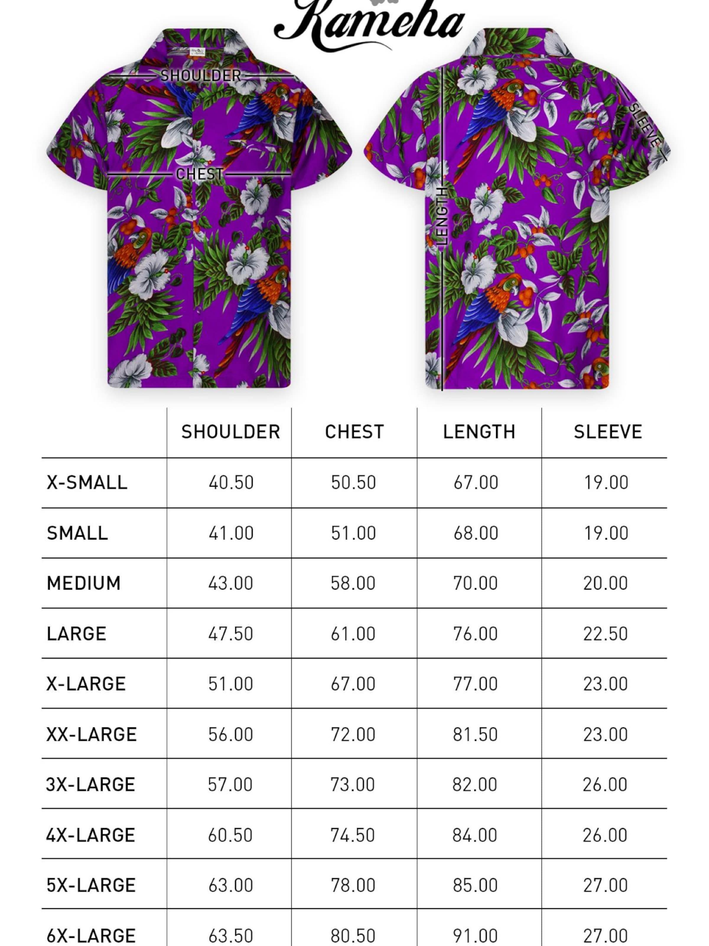 King Kameha Shirt 'Cherryparrot' in Lila
