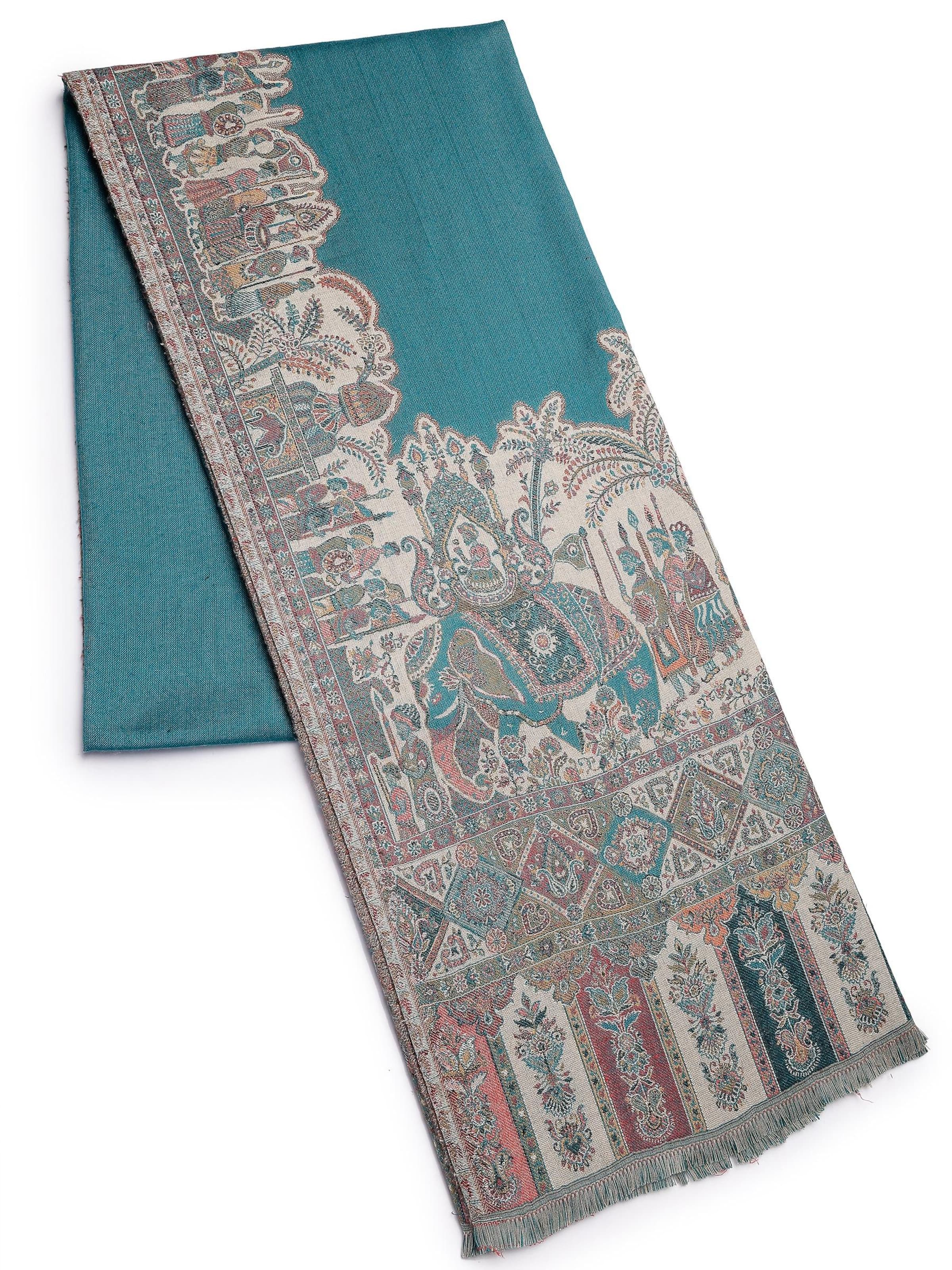 Écharpe 'Seraira' AVANT-GARDE PARIS en mélange de couleurs : devant