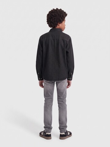 Only & Sons Junior Regular fit Button up shirt 'OSJAlp' in Black