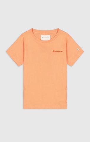 T-shirt Champion Authentic Athletic Apparel en orange : devant