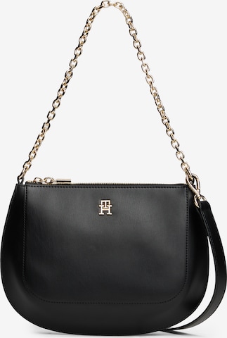 TOMMY HILFIGER Torba za čez ramo | črna barva: sprednja stran