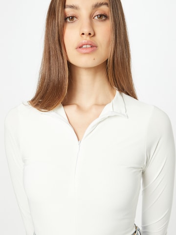 Femme Luxe Shirt body 'TOVA' in Wit