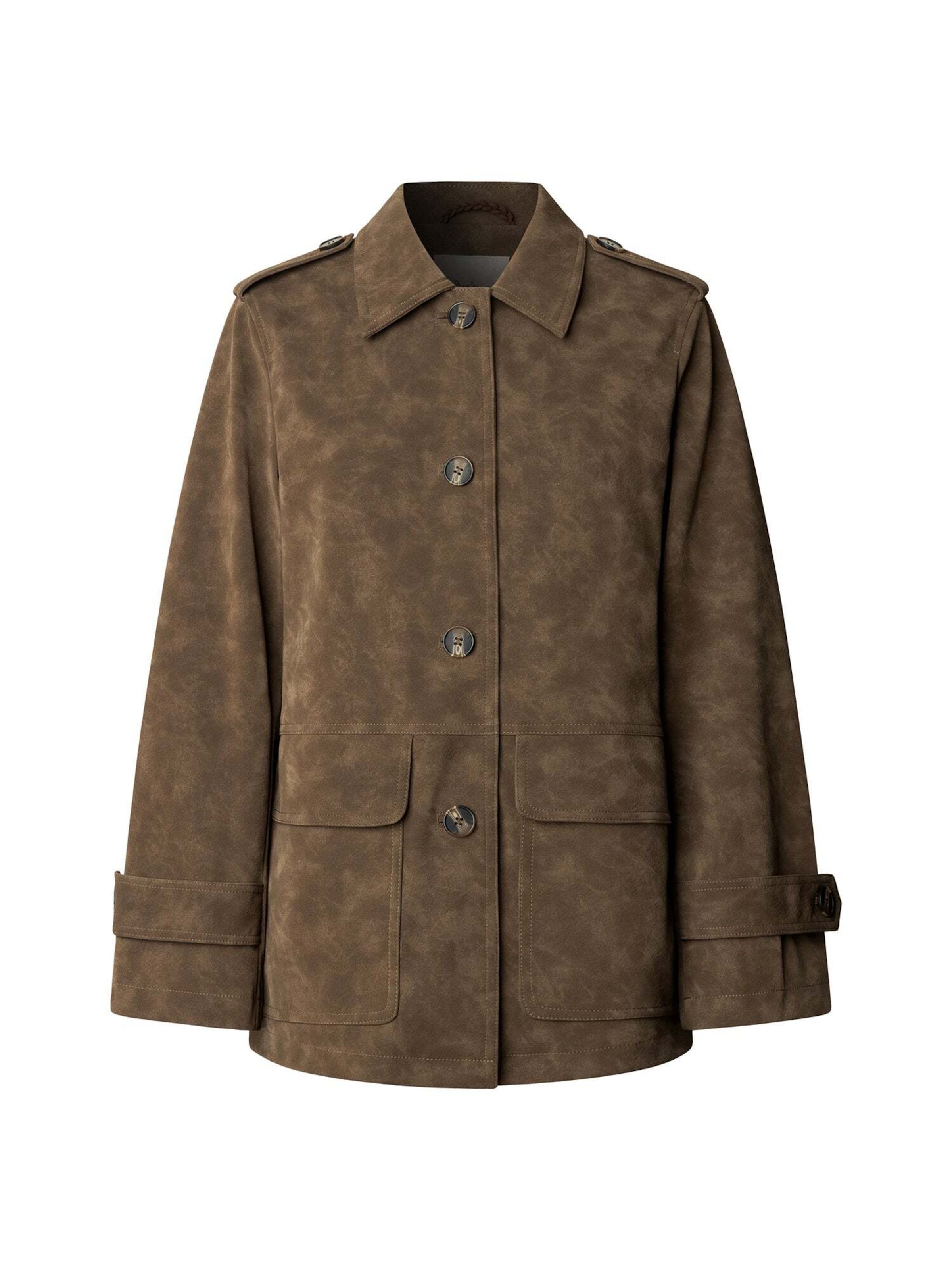 Veste mi-saison 'Monique' Pepe Jeans en marron : devant