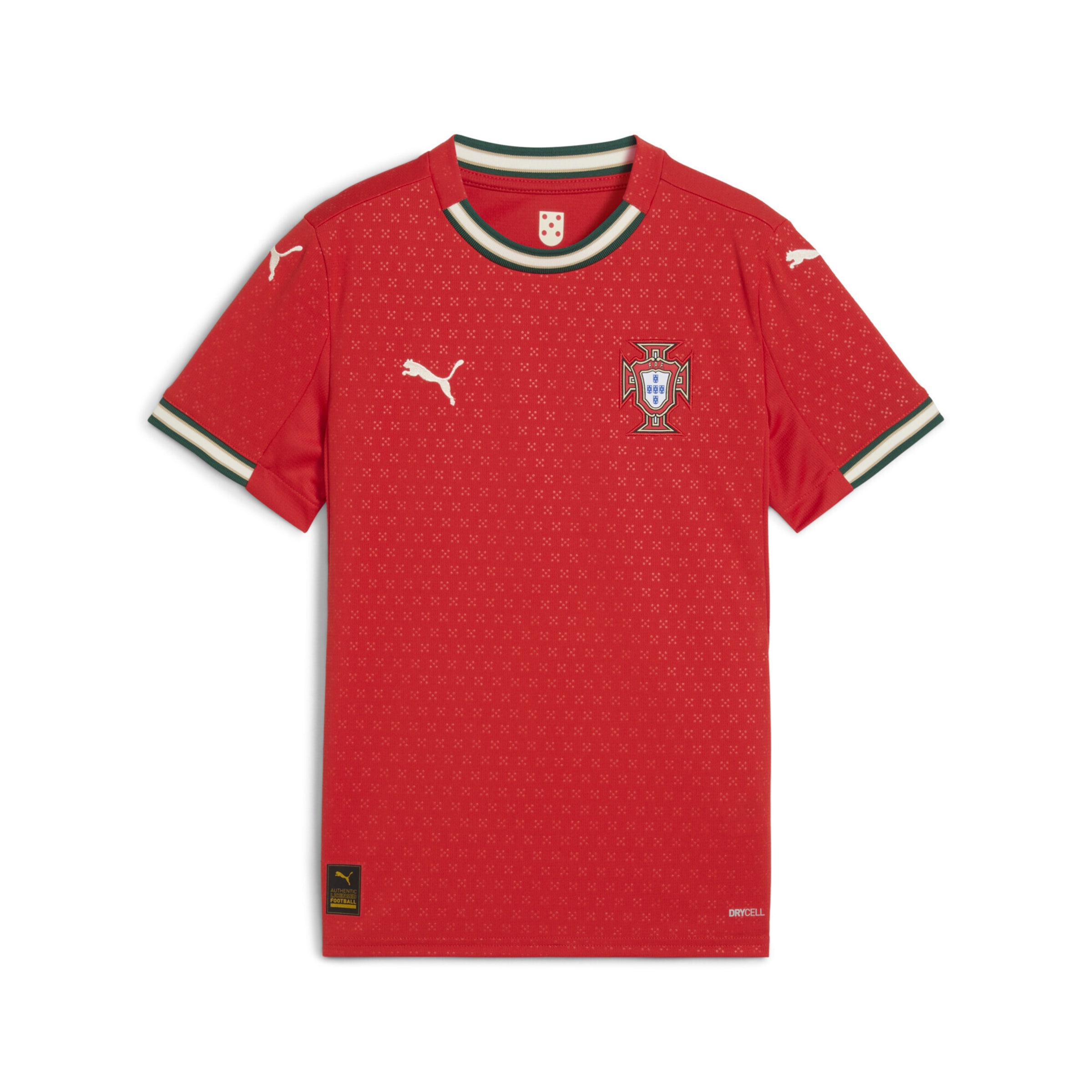 Maglia funzionale 'Portugal 2025' di PUMA in rosso: frontale