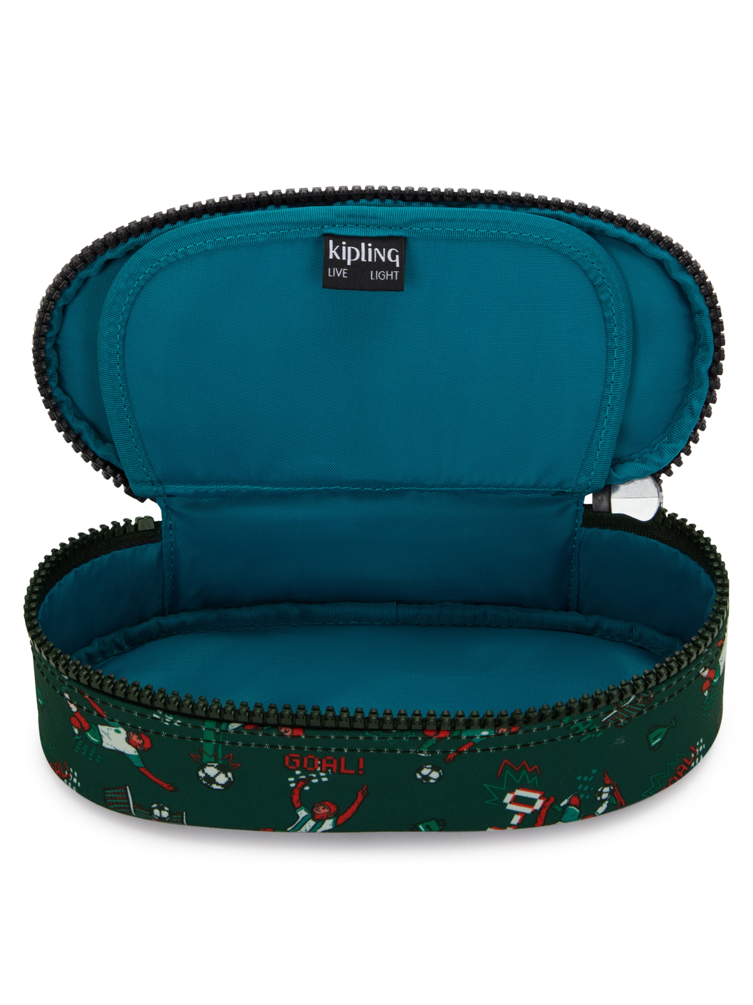 KIPLING - Estuche 'DUOBOX' en verde