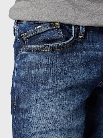 Pepe Jeans Slimfit Jeans 'Hatch' i blå