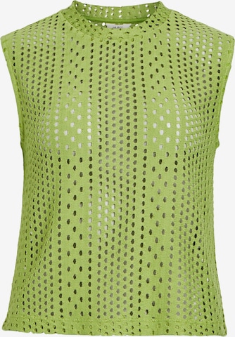 OBJECT - Top de punto 'NILLE' en verde: frente