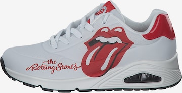SKECHERS Nízke tenisky 'Rolling Stones Lick' - biela