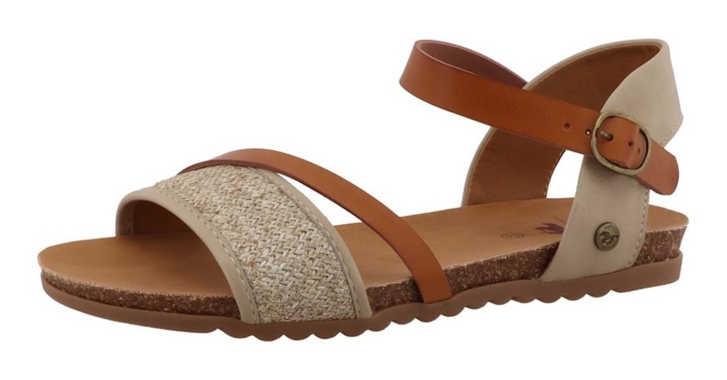 MUSTANG Sandale in Beige