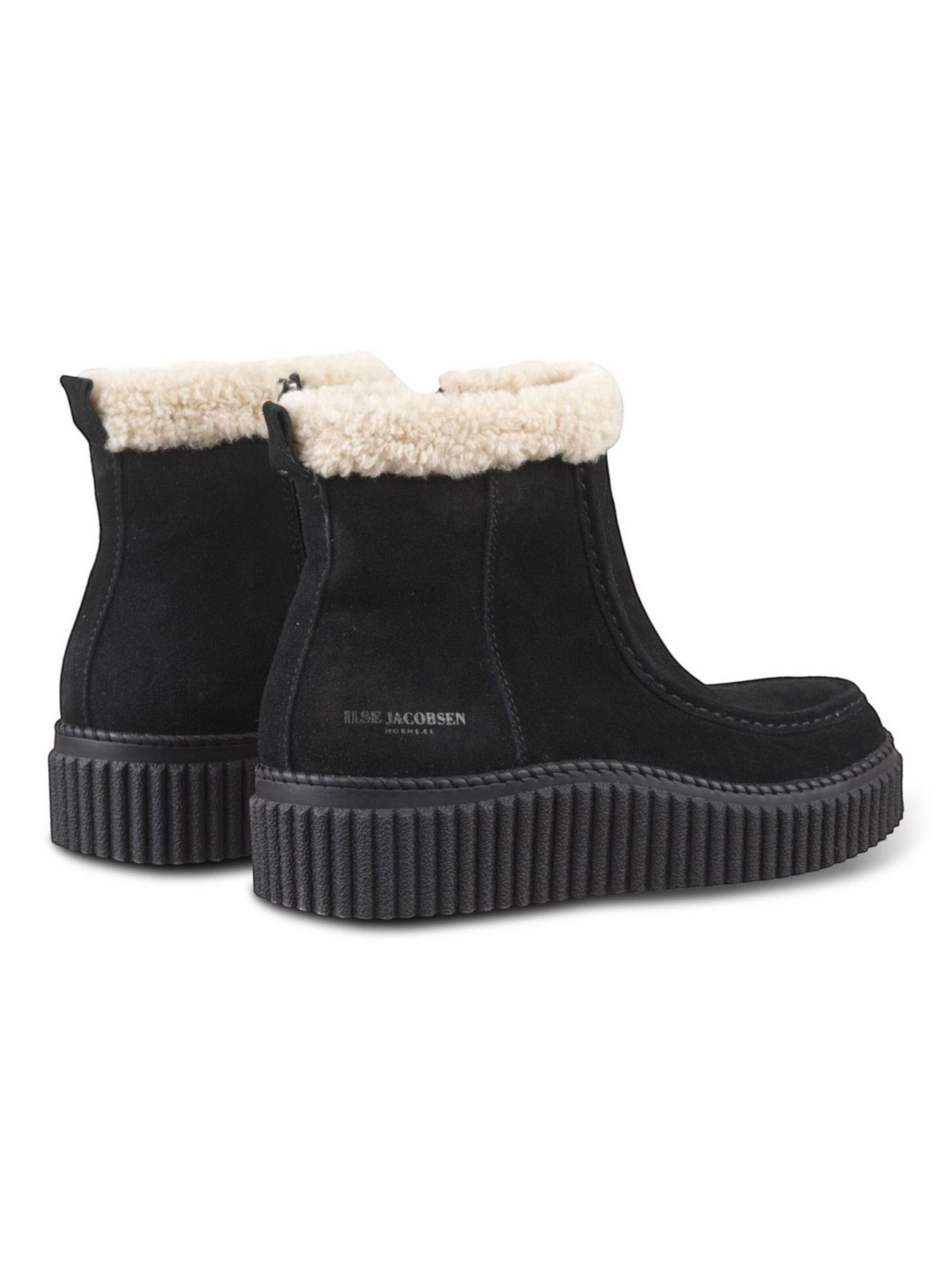 ILSE JACOBSEN Boots '01' in Zwart