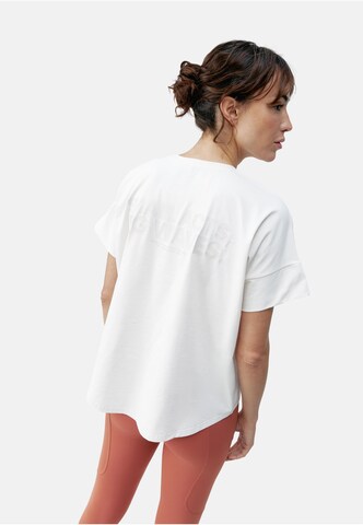 T-shirt fonctionnel 'Mayumi' Born Living Yoga en blanc : devant