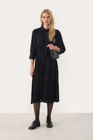 Robe-chemise 'Mariolla' Part Two en noir