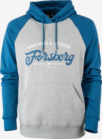 FORSBERG Sweatshirt 'Tonigson' in Blau: predná strana