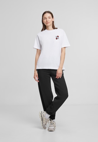 Mister Tee Shirt 'Los Angeles Roses' in White