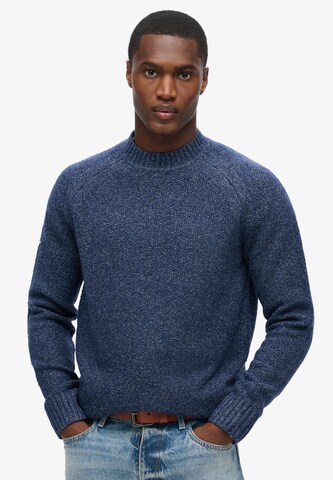 Pull-over Superdry en bleu : devant