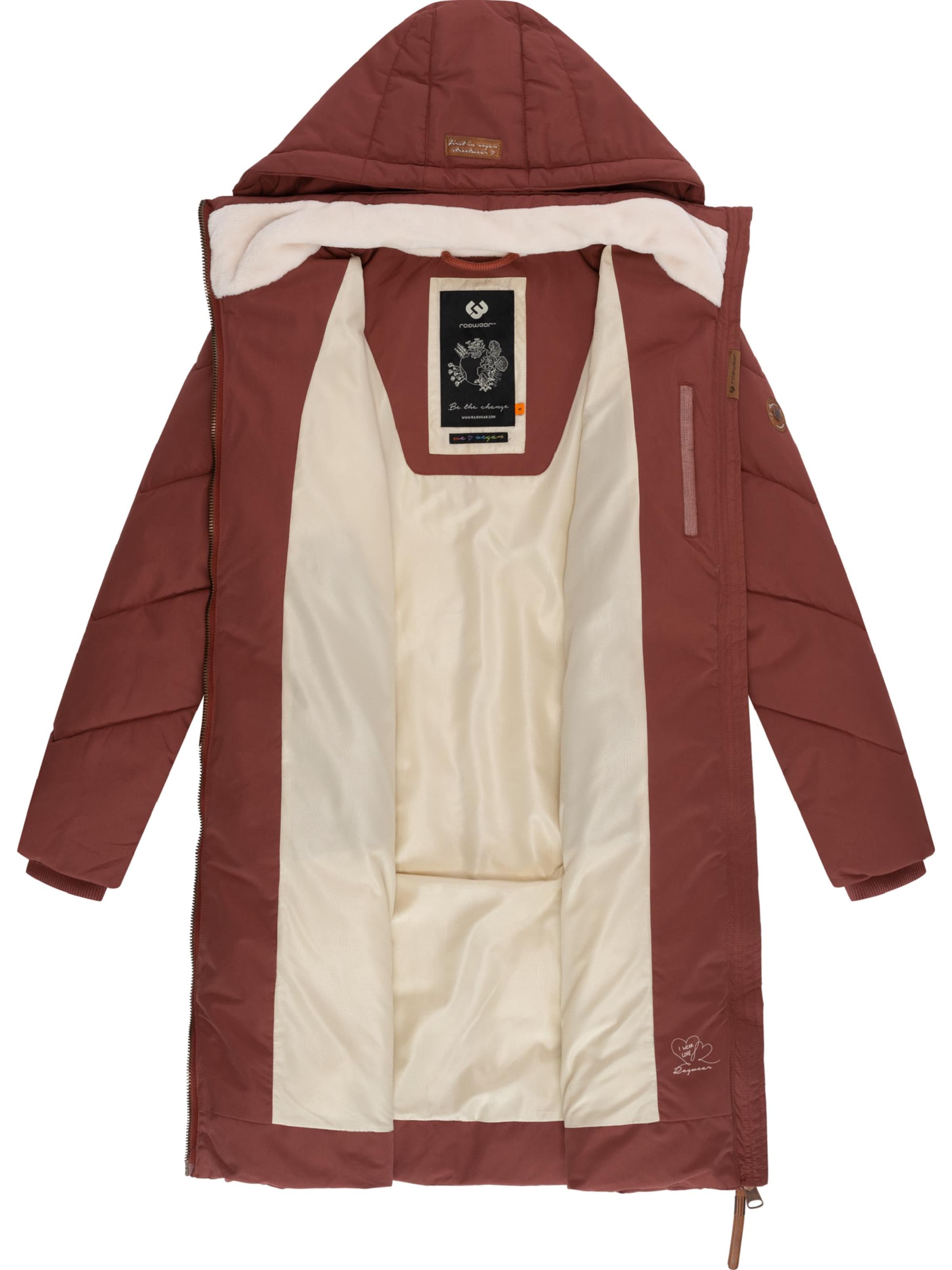 Ragwear Vinterfrakke 'Rebelka' i brun