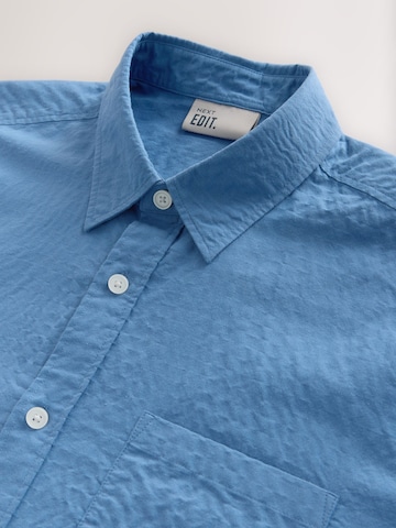 Next Comfort Fit Hemd in Blau