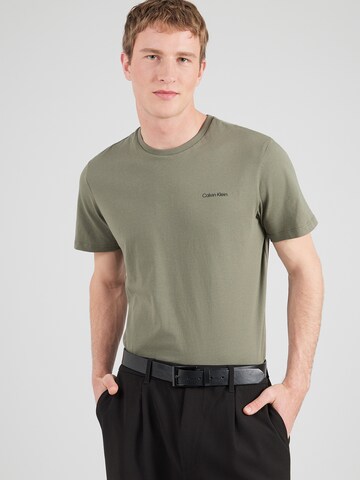 Maglietta di Calvin Klein in verde: frontale