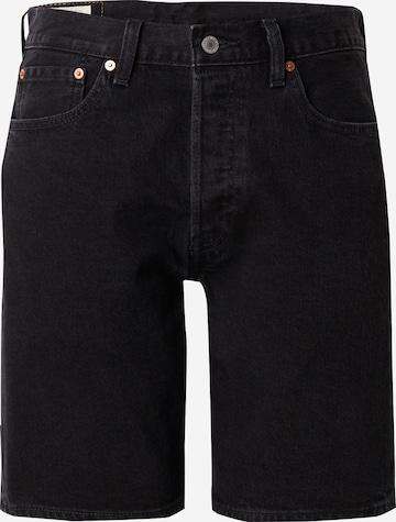 LEVI'S ® Jeans '501 Original Short' i svart: framsida