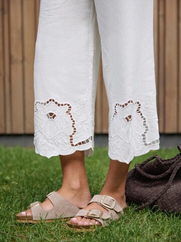 Estro Sandaal '057-455' in Beige