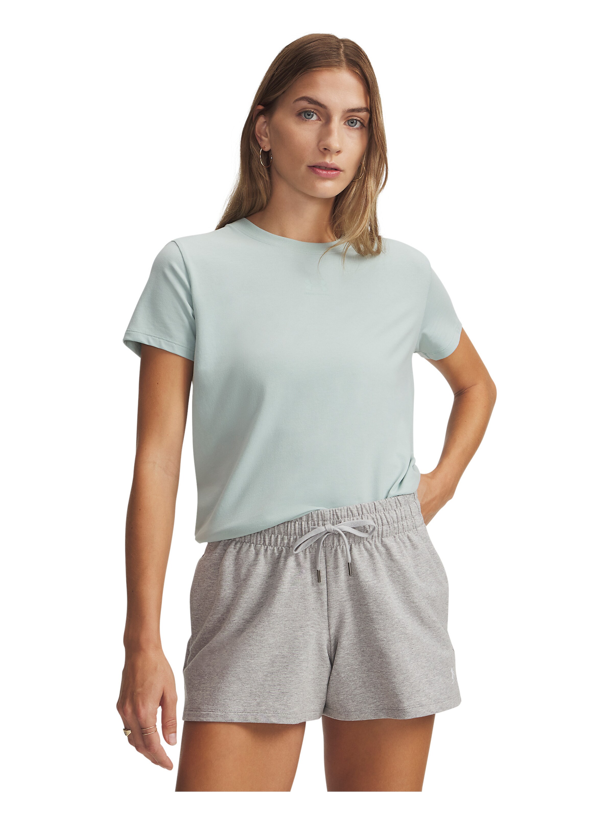 UNDER ARMOUR Functioneel shirt in Blauw: voorkant