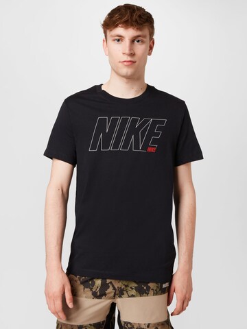 NIKE Performance Shirt in Black: front