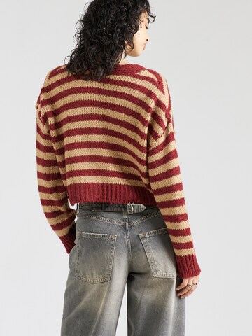 Cardigan 'LAGUNA' BDG Urban Outfitters en rouge