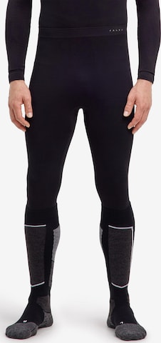 FALKE Skinny Sporthose in Schwarz: Vorderseite