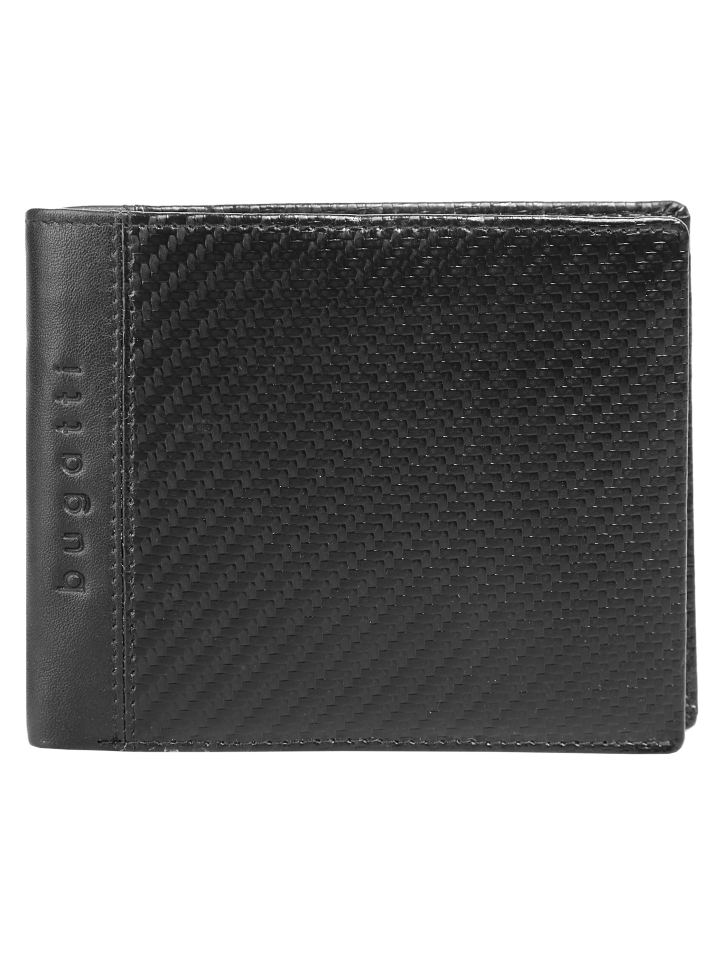 Porte-monnaies 'COMET' bugatti en noir : devant