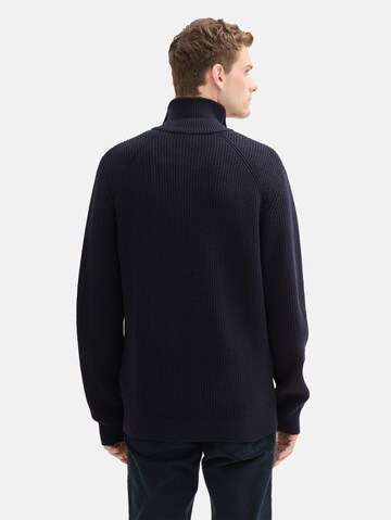 TOM TAILOR Strickjacke in Blau