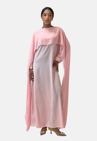 Robe Elara en rose : devant