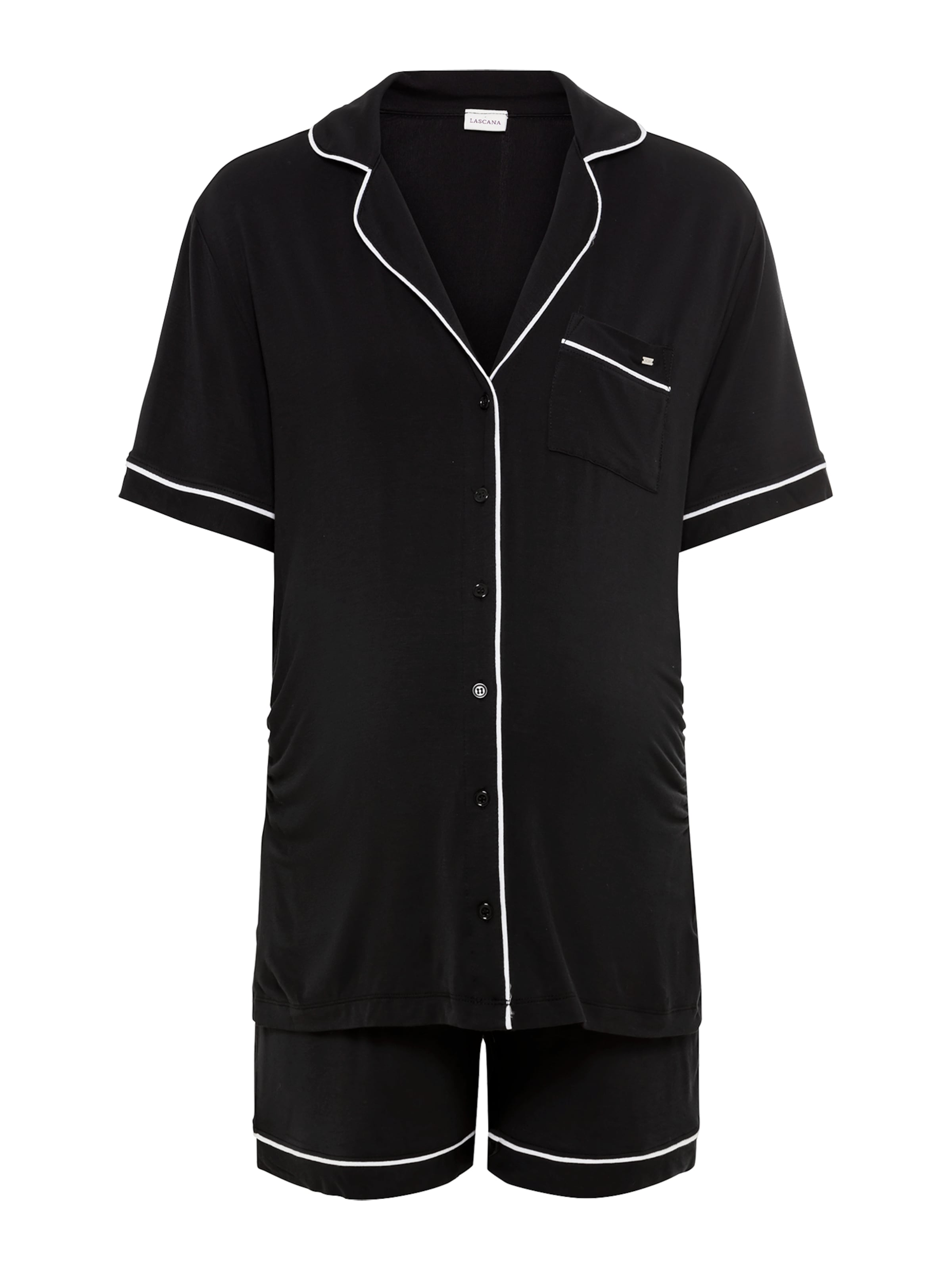 LASCANA Σορτσάκι σε μαύρο: μπροστά