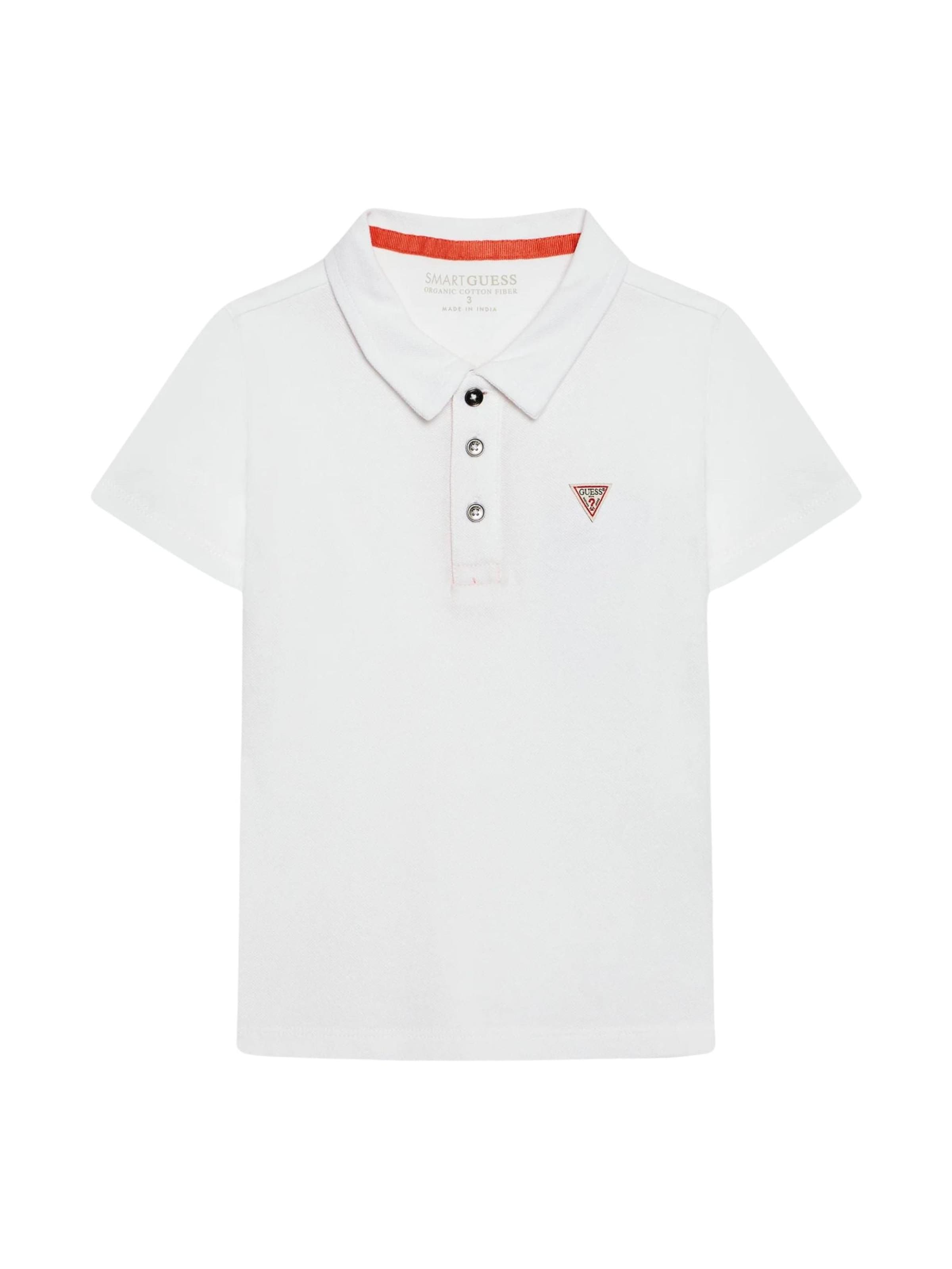 Maglietta di GUESS KIDS in bianco: frontale