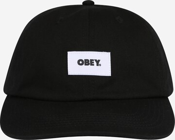 Obey Cap in Schwarz