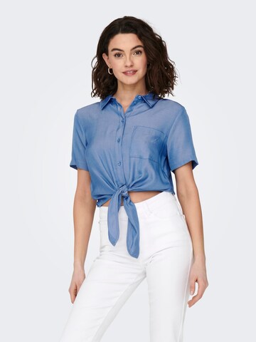 Camicia da donna 'RIANNA' di JDY in blu: frontale