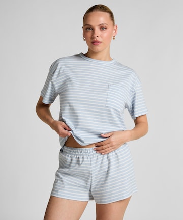 Hunkemöller Pyjama in Blau: Vorderseite