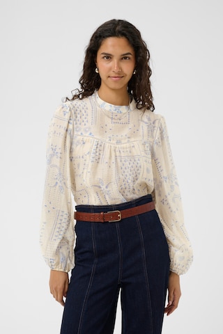 SAINT TROPEZ Bluse 'Sebastiana' i beige: forside