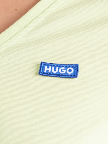 HUGO Μπλουζάκι 'Classic' σε πράσινο