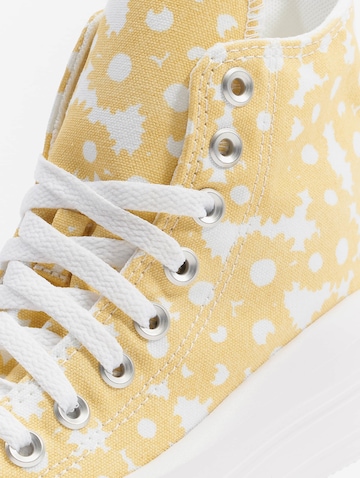 Baskets hautes CONVERSE en orange