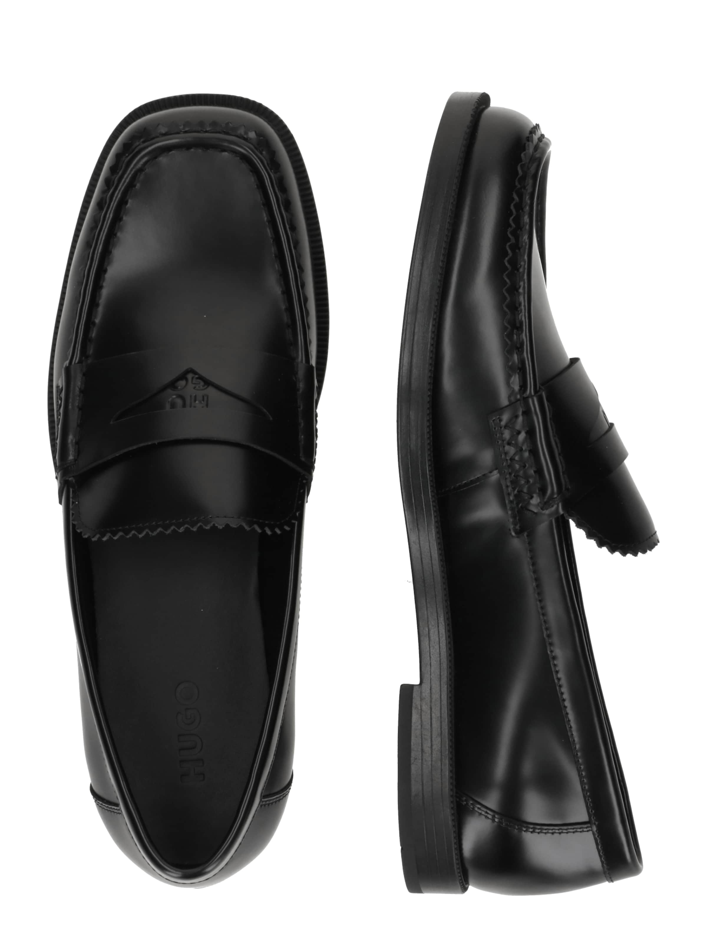 HUGO Мокасини 'Liora' в черно