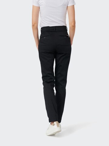 Slimfit Pantaloni chino 'Chiva 7500' di W. Wegener in nero