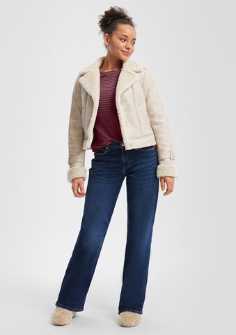 QS Sweter w kolorze czerwony