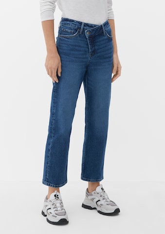 s.Oliver Regular Jeans in Blauw: voorkant